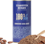 Scharffen Berger 100% Cacao Unsweetened Dark Chocolate Cocoa Powder (6 Ounce, Pack of 1) - Gluten Free, Non GMO, Natural Chocolate Powder