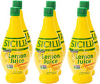 Sicilia Lemon Juice, 4 Fl Oz (Pack of 6)