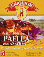 Paella Seasoning Sachets with Saffron