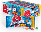 Airheads Candy Bites, Assorted Fruit Flavors, Easter Candy, Easter Basket Essentials Stuffers for Kids and Adults, Non-Melting Individually Wrapped, 4 Ounce Packs (Box of 18)
