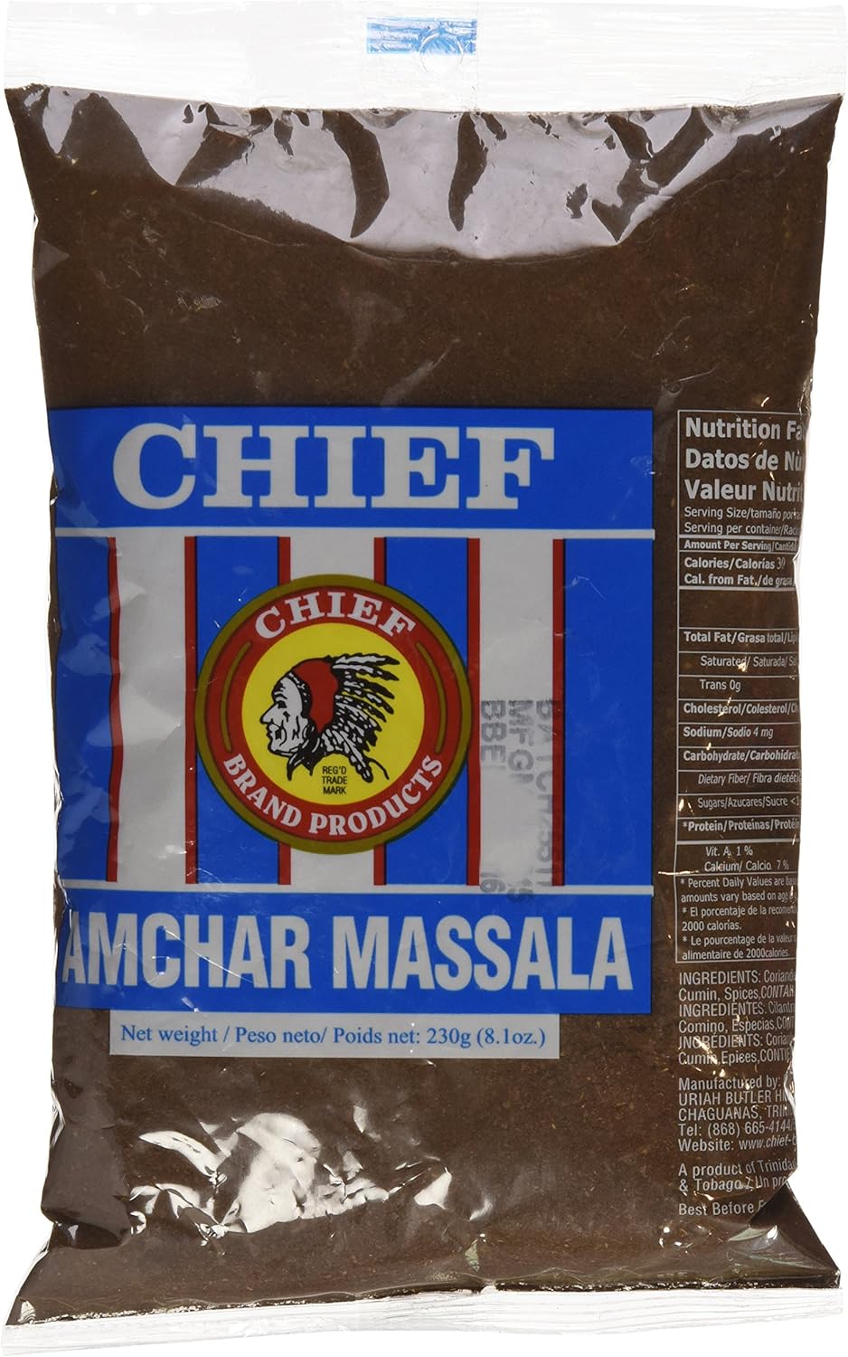 Chief Amchar Massala - 8oz Pack of 2