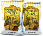 Trader Joe's - Cornbread Crisps - Sweet and Salty Snack 6oz (2 Bags)
