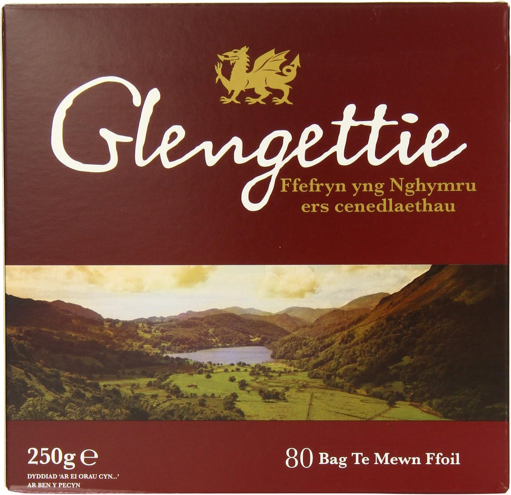 Glengetti Teabags, 80 Count (Pack of 6)