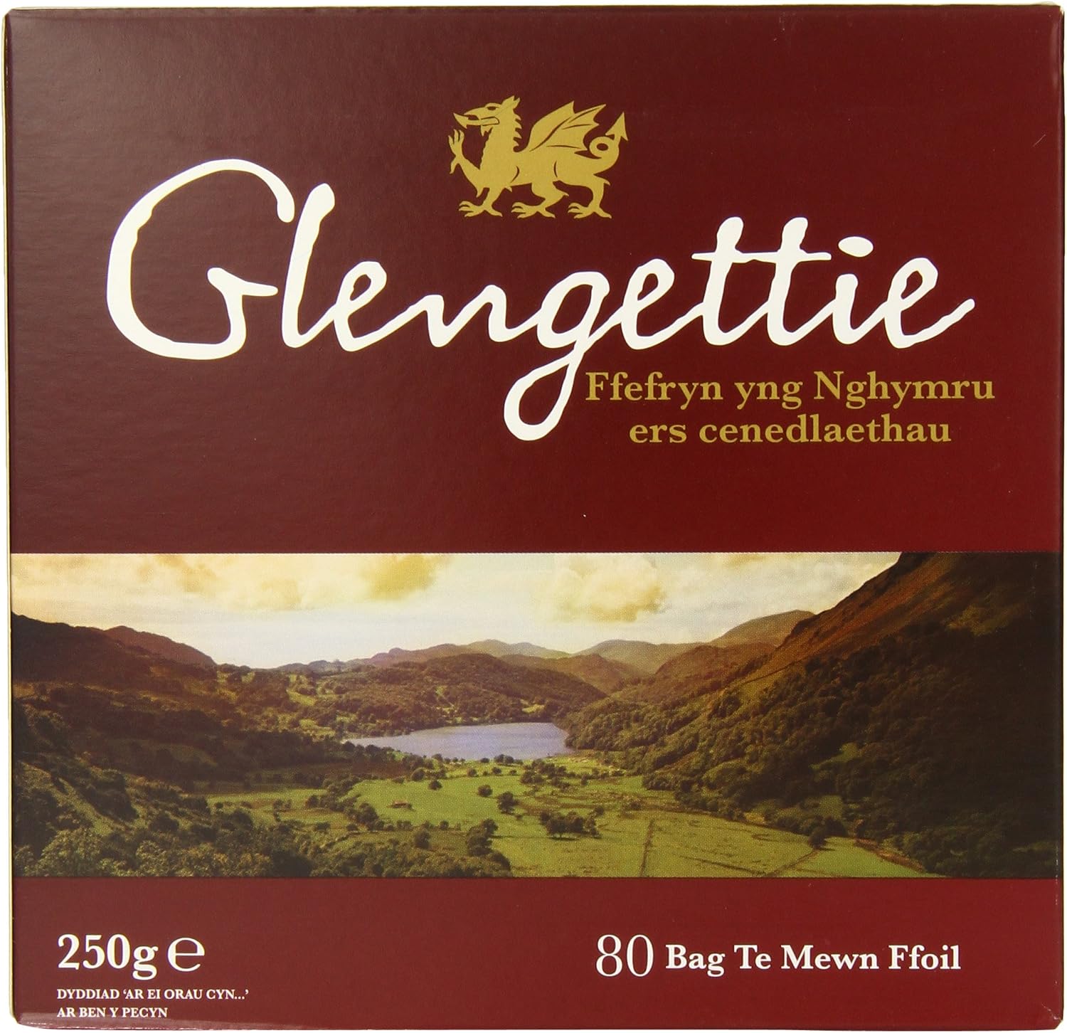 Glengetti Teabags, 80 Count (Pack of 6)