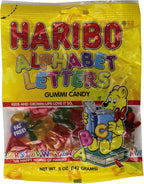 Haribo Gummies - Alphabet Letters - 5 oz