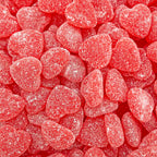 Candy Hearts | 2-Pound Bag | Cherry Hearts Jelly Candy | Gelatin Free Cherry Jellies for Buffets, Party Favors, Gifting & Snacking | Nostalgic Chewy Treat