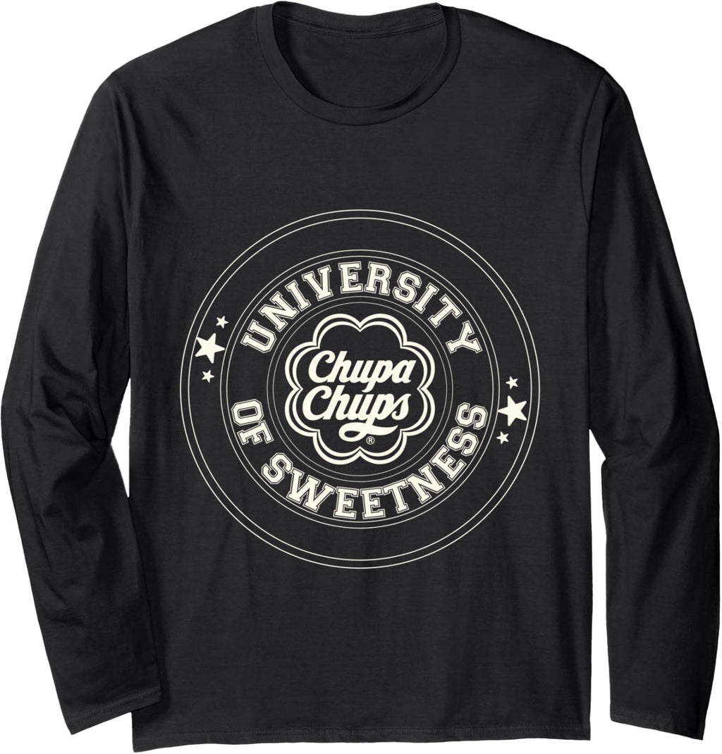 CHUPA CHUPS UNIVERSITY OF SWEETNESS Long Sleeve T-Shirt