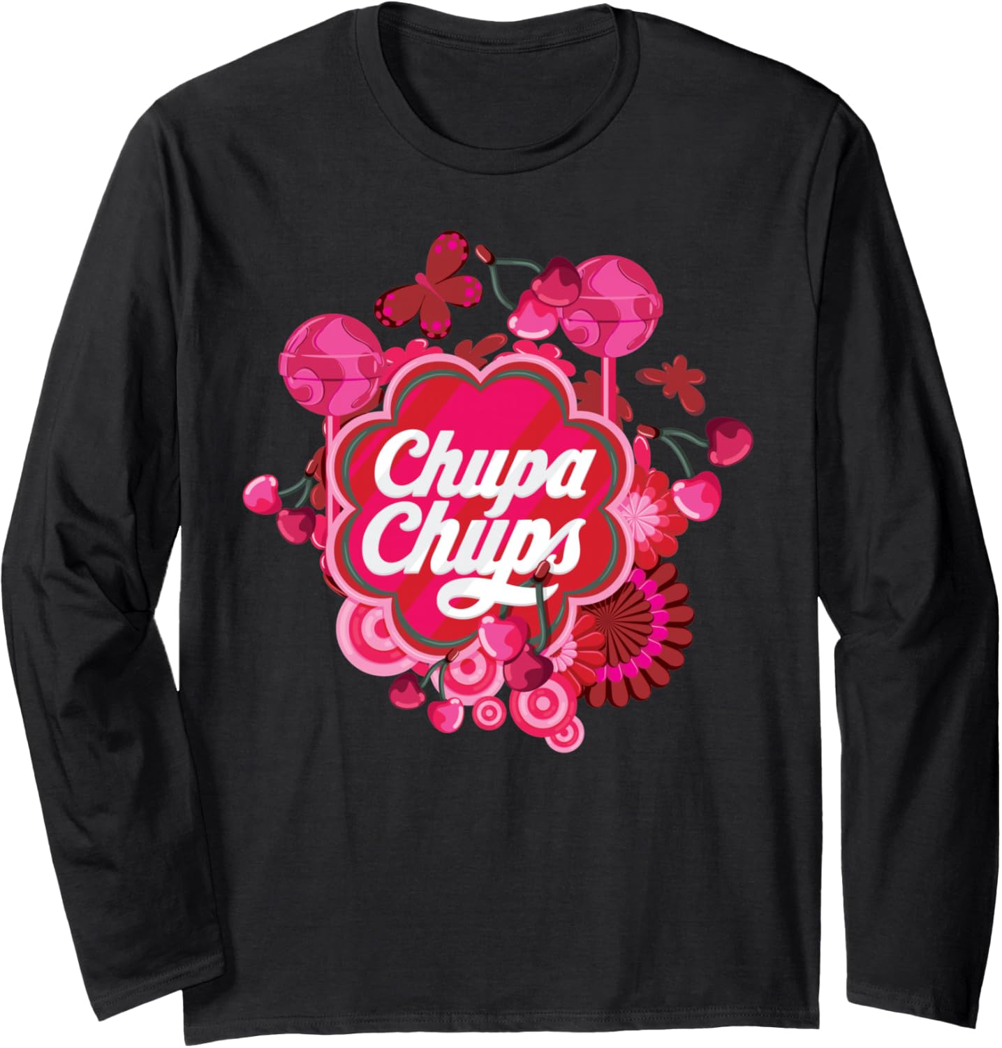 CHUPA CHUPS CHERRY Long Sleeve T-Shirt