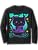 Anime Ramen Cat Japanese Retro Noodles Aesthetic Kawaii Cat Long Sleeve T-Shirt