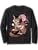 Cat Eating Ramen Noodles Funny Japanese Anime Manga Tattoo Long Sleeve T-Shirt