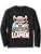 Funny Llamen Llama Ramen Anime Kawaii Eating Noodles Long Sleeve T-Shirt