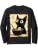 Funny Cat Ramen Japanese Kawaii Anime Cat Graphic Long Sleeve T-Shirt