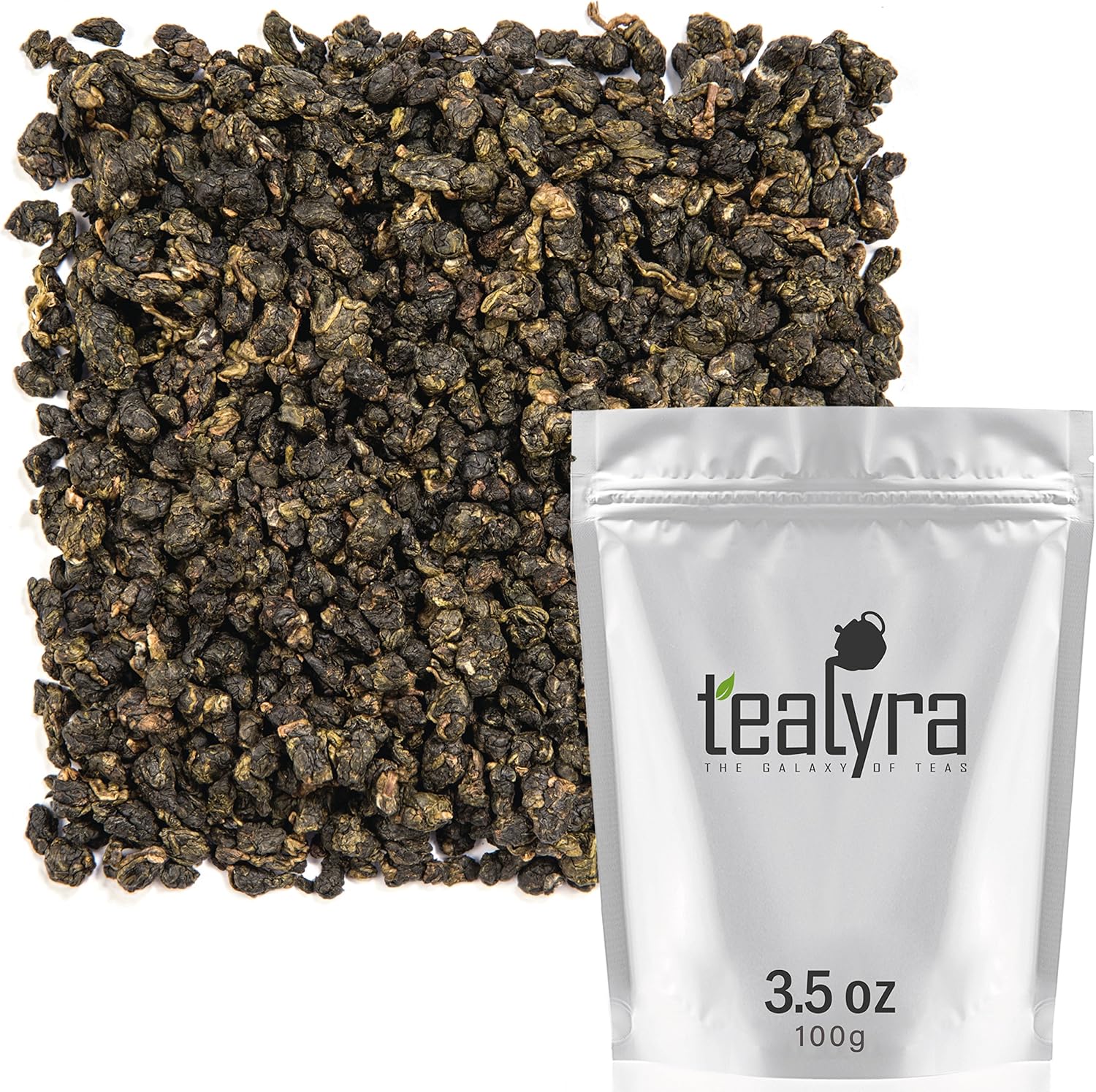 Tealyra - Milk Jin Xuan Oolong - High Mountain Taiwanese Loose Leaf Tea - Great Milky Cream Taste and Aroma - 100g (3.5-ounce)