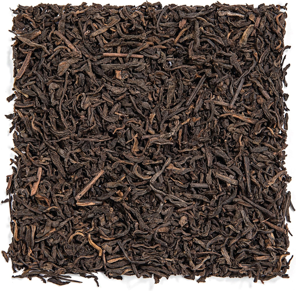 Tealyra - Ripe Pu'erh Tea - 5 Years Aged Loose Leaf - Caffeine Level High - 100% Naturally Processed - Aged Black Tea Pu Er - 450g (16-ounce)