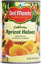 Del Monte Garden Quality Canned Apricot Halves, 15.25 Ounce