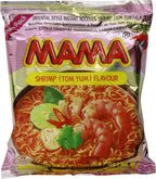 Mama Instant Noodle, Tom Yum Shrimp Spicy Flavor, 3.17 Ounce (Pack of 20)
