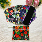 7 Pcs Resuable Menstrual Pad Sets Including 1Pc Mini Wet Bag and 6Pcs Regular Flow Menstrual Pads Waterproof Mama Cloth Sanitary Napkins