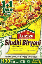 Laziza Sindhi Biryani Masala, 130-Gram Boxes (Pack of 6)