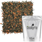 Tealyra - Gen Mai Cha Supreme - Japanese Loose Leaf Tea - Genmaicha Green Tea with Brown Roasted Rice - Caffeine Level Low - 100g (3.5-ounce)