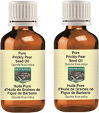 Pure Prickly Pear Seed Oil (Opuntia ficus-indica) (Pack of Two) 100mlx2 (6.76 oz)