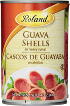 Roland Foods Guava Shells in Heavy Syrup, 14.1 Ounce