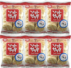 Kameda Soft Salad Rice Crackers 20pcs 4.9oz (6 Pack)