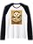 Kawaii Panda Japanese Ramen Noodles Raglan Baseball Tee