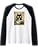 Kawaii Ramen Cat Retro Japanese Noodles Artwork Raglan Baseball Tee