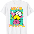 MOCHI Cute Kawaii Japanese Ice cream Retro 90s T-Shirt for Men Women Kids