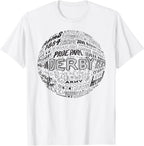 Derby County black typography football T-Shirt