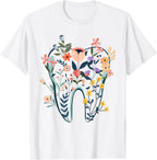 Floral Tooth, Boho Flower Dental Student Dental Assistant T-Shirt