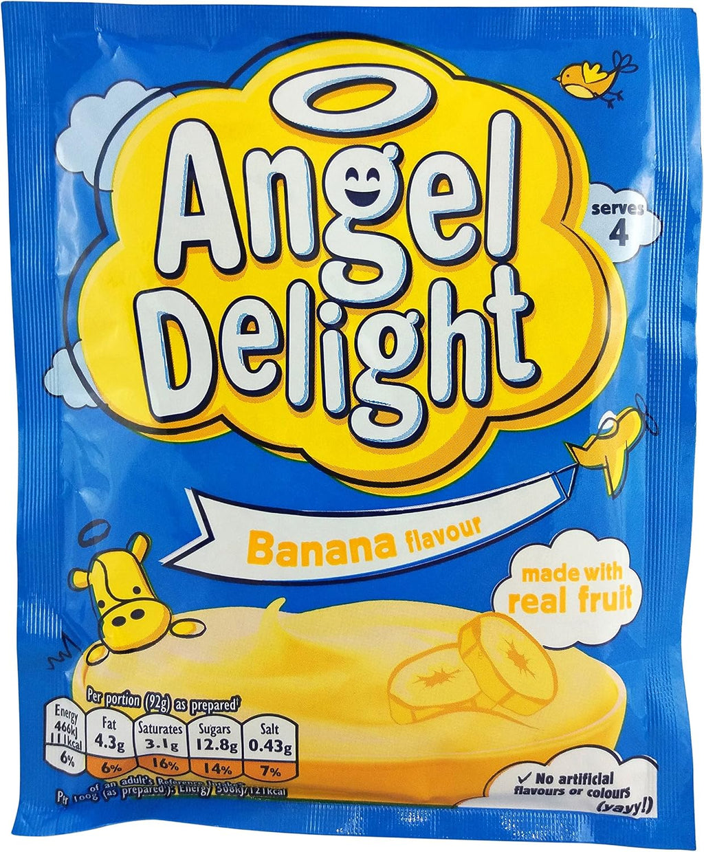 Angel Delight Banana Flavour - 59g (12 packs)