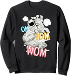 Sesame Street Cookie Monster Om Nom Sweatshirt