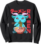 Cute Ramen Baphomet - Otaku Anime Manga Sweatshirt
