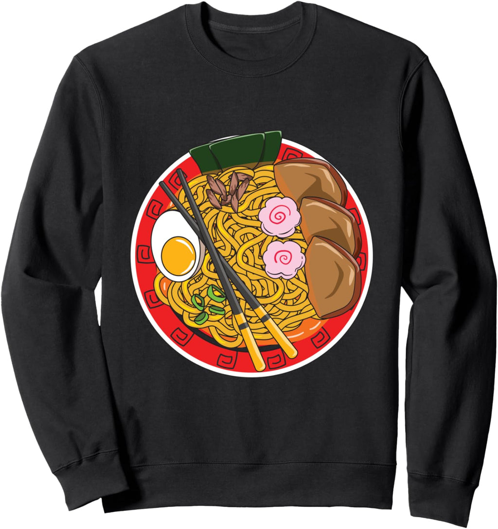 Japanese Noodle Ramen Life Kawaii Foodie Sweatshirt