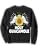 Holy Guacamole Quote Avocado Angel Sweatshirt
