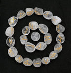 Amazing Gemstone Clear Quartz Runes Crystal Runes Set of 25 Engraved Rune Stones with Runes Book PDF