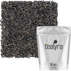 Teayra - Keemun Mao Feng - Premium Chinese Black Loose Leaf Tea - Perfect English Breakfast Tea - Energy Boost - Caffeine Bold - 220g (8-ounce)