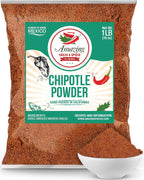 Chipotle Chili Powder Seasoning 1 LB (16oz) – Natural and Premium. Great For Meats, Grilling Rubs, Sauces, Salsa. Medium to High Heat - Sweet & Smoky Flavor. By Amazing Chiles & Spices.