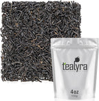 Teayra - Keemun Mao Feng - Premium Chinese Black Loose Leaf Tea - Perfect English Breakfast Tea - Energy Boost - Caffeine Bold - 110g (4-ounce)