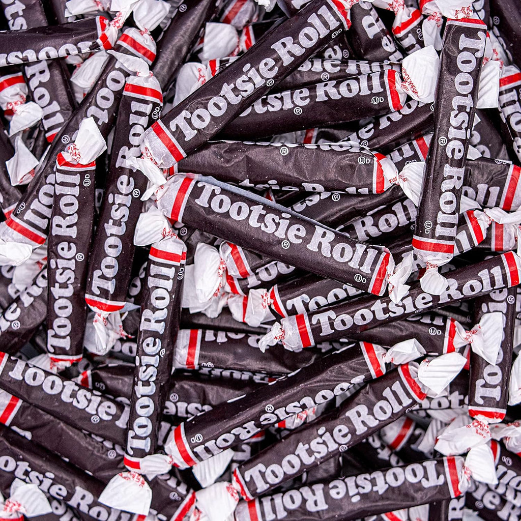 Roll Twists Chocolate Candy - 2 Pounds | Rolls Chocolate Long Individually Wrapped Candy, Bulk Pack