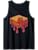 Funny Classic Peanut Butter And Jelly Sandwich Graphic Tank Top