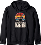Funny Ramen Art For Men Women Japanese Ramen Lover Ramen Zip Hoodie