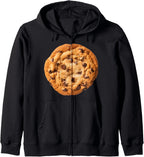 Chocolate Chip Cookie Costume Zip Hoodie