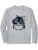 Vintage Kawaii Cat Eating Ramen Japanese Anime Aesthetic Long Sleeve T-Shirt