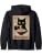 Funny Anime Cat Eating Ramen Vintage Japanese Noodles Zip Hoodie