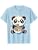 Kawaii Panda Eating Ramen Soup Cute Anime For Kids T-Shirt