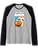 Kawaii Anime Sloth Eating Japanese Ramen Noodle Soup Raglan Baseball Tee