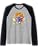 Sesame Street Mecha Builders Go Mecha Giant! Elmo, Cookie Raglan Baseball Tee