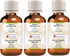 Greenwood Essential Pure Natural Squalane Oil (derived from Olives) Natural Therapeutic Grade for Hair, Skin & Aromatherapy (Pack of Three) 100ml X 3 (10 oz)